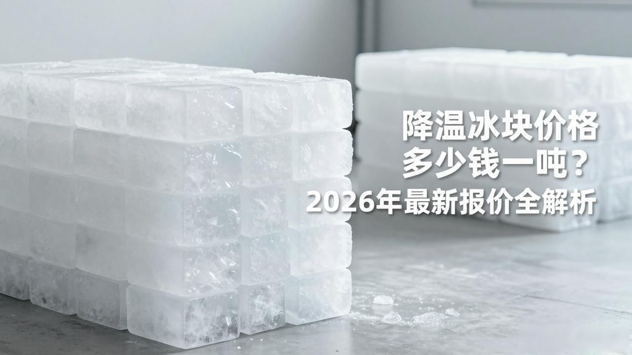 南昌降温冰块价格多少钱一吨？2026年最新报价全解析