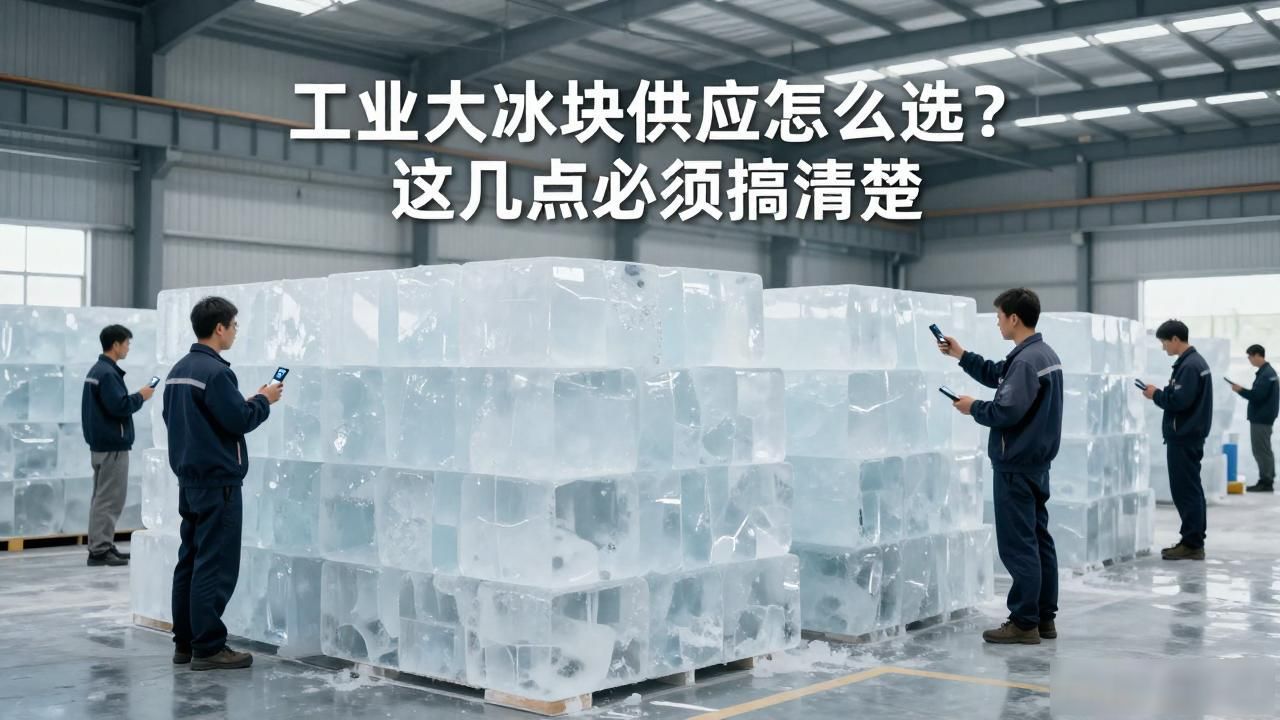 南昌工业大冰块供应怎么选？这几点必须搞清楚