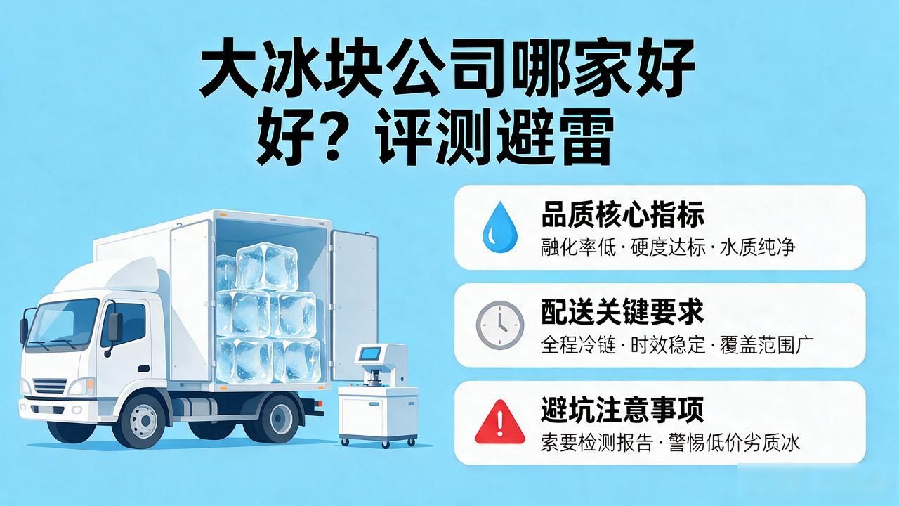 南昌大冰块公司哪家好？真实评测帮你避雷！