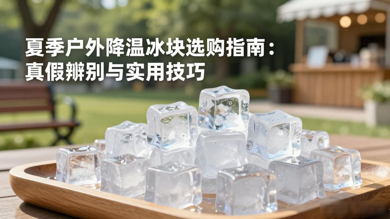 南昌夏季户外降温冰块选购指南：真假辨别与实用技巧
