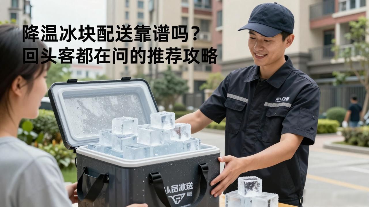 南昌降温冰块配送靠谱吗？回头客都在问的推荐攻略