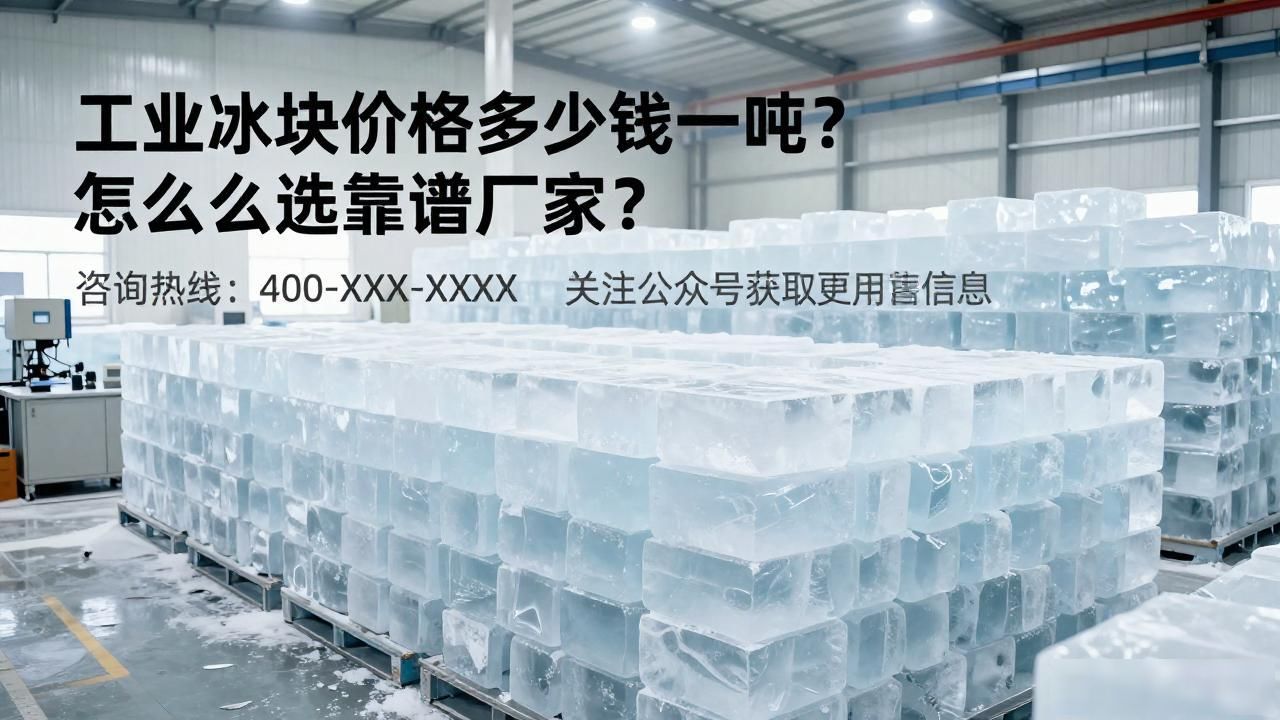 南昌工业冰块价格多少钱一吨？怎么选靠谱厂家？
