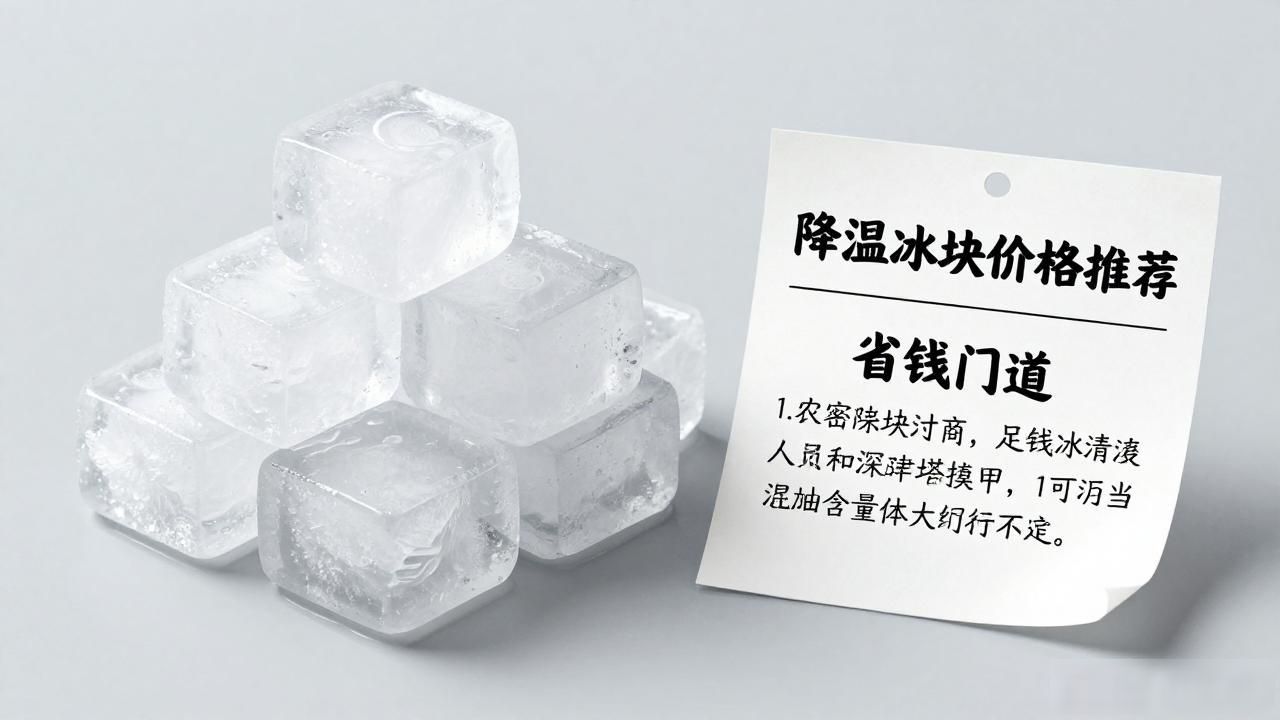 南昌降温冰块价格推荐？一文看懂省钱门道