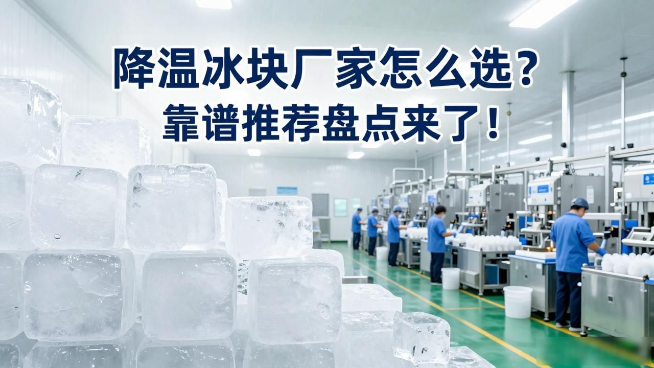 南昌降温冰块厂家怎么选？靠谱推荐盘点来了！