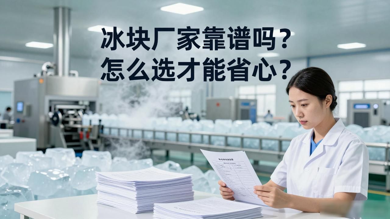 南昌冰块厂家靠谱吗？怎么选才能省心？