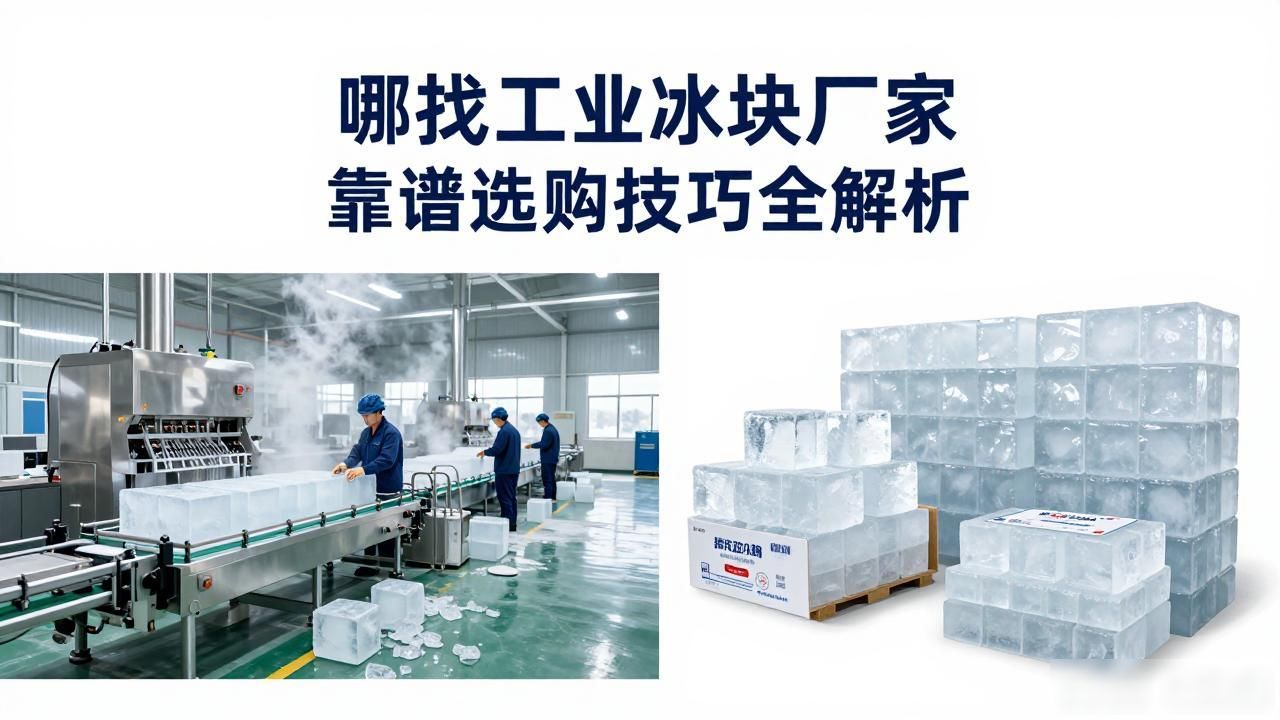 哪找南昌工业冰块厂家 靠谱选购技巧全解析