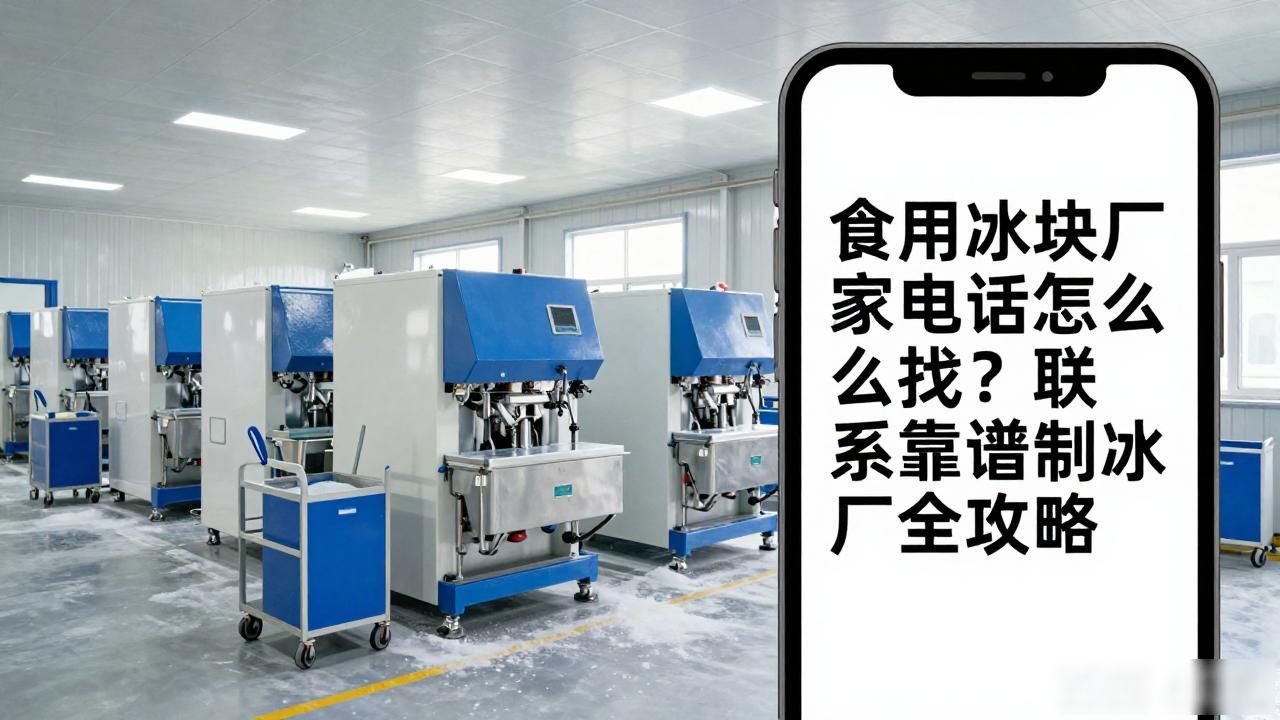 南昌食用冰块厂家电话怎么找？联系靠谱制冰厂全攻略