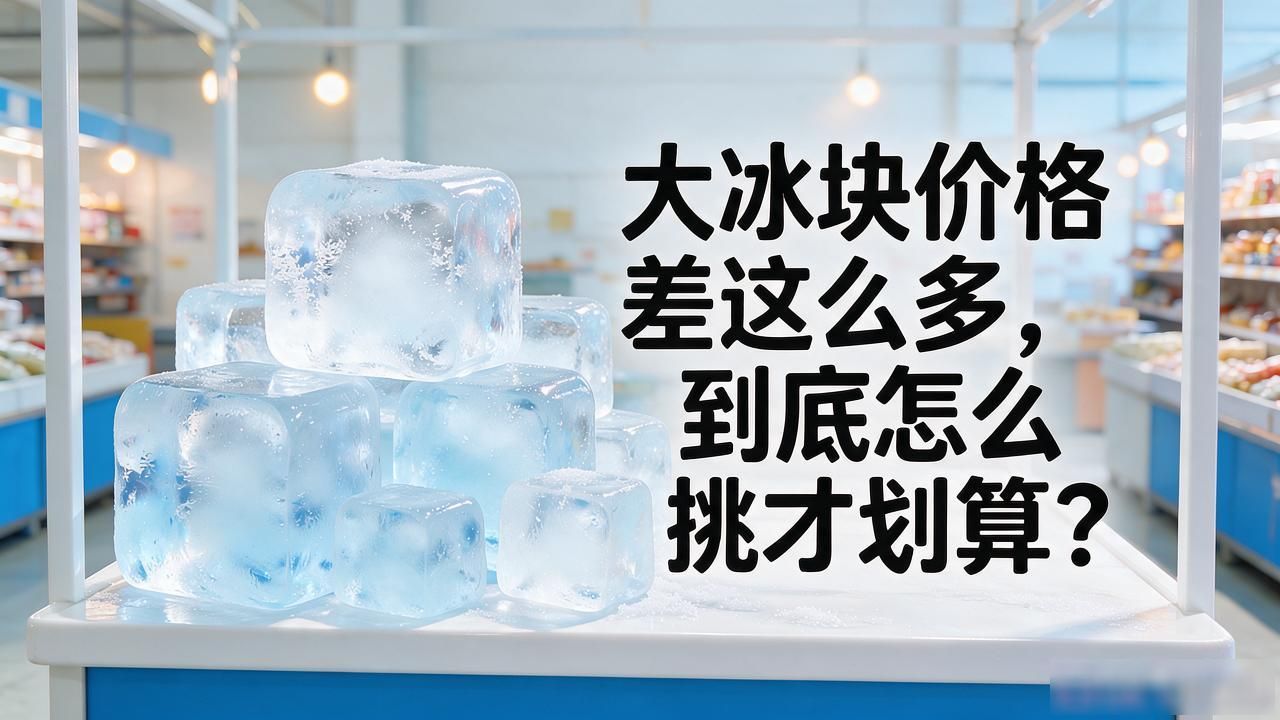 南昌大冰块价格差这么多，到底怎么挑才划算？