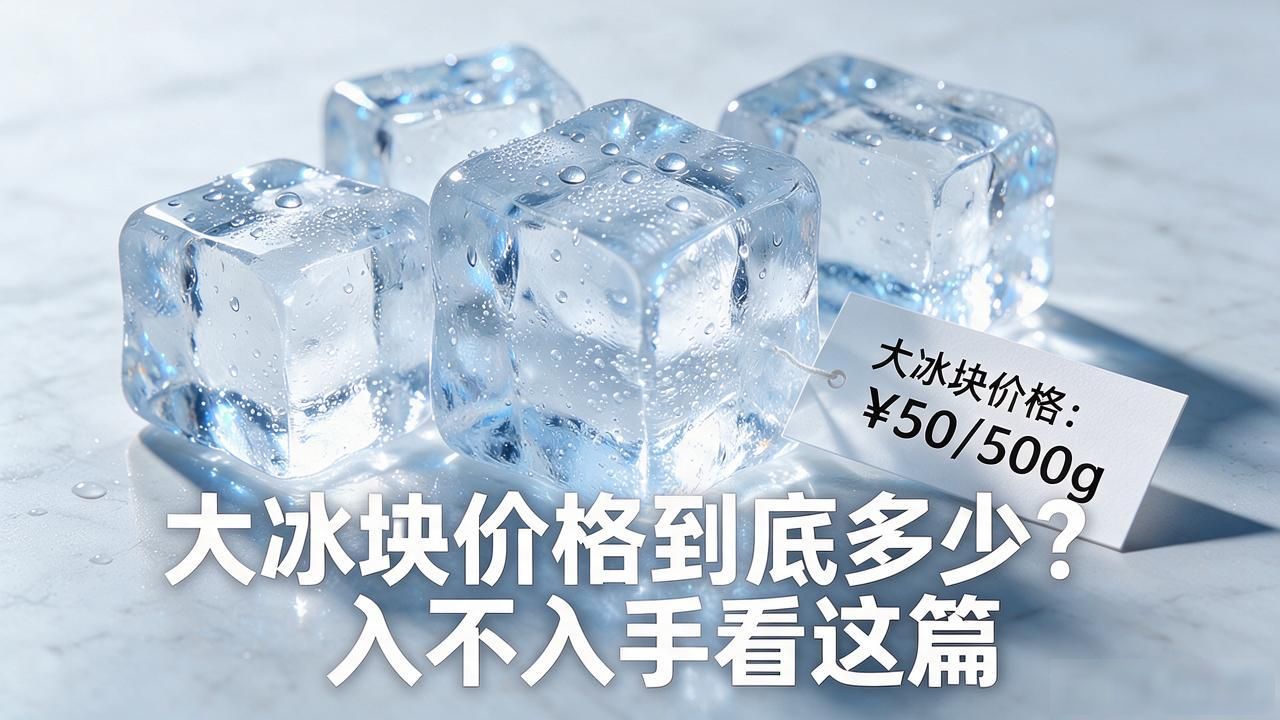南昌大冰块价格到底多少？入不入手看这篇