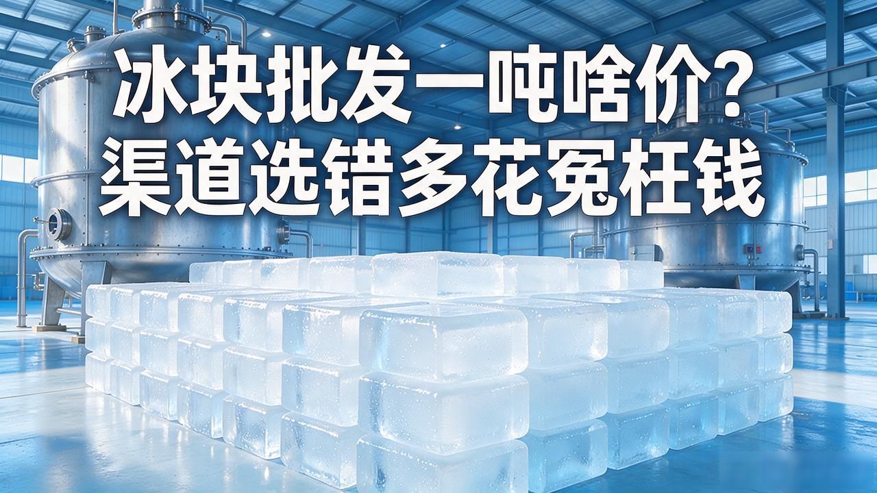 南昌冰块批发一吨啥价？渠道选错多花冤枉钱