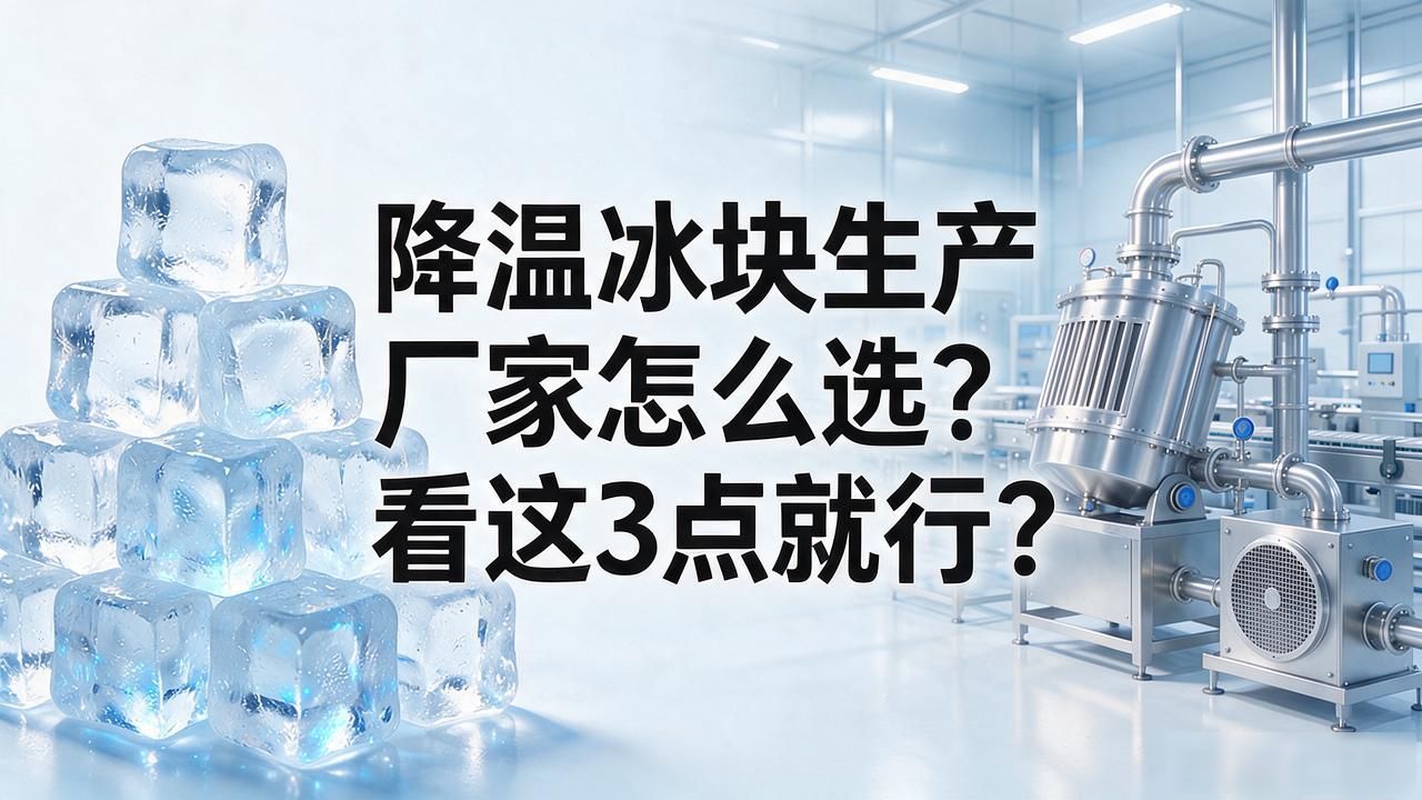 南昌降温冰块生产厂家怎么选？看这3点就行