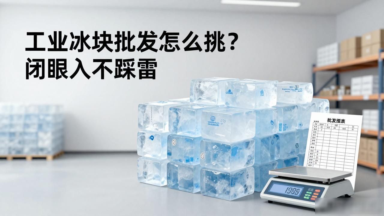 南昌工业冰块批发怎么挑？闭眼入不踩雷
