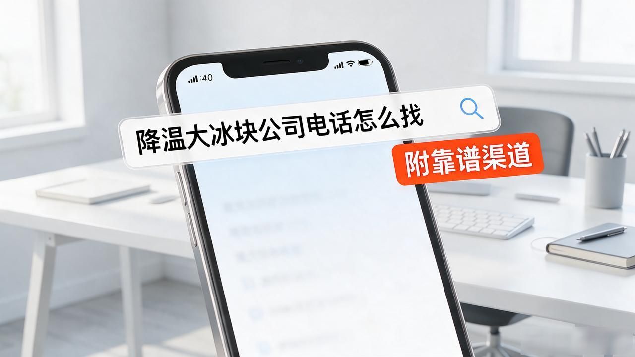 南昌降温大冰块公司电话怎么找？附靠谱渠道