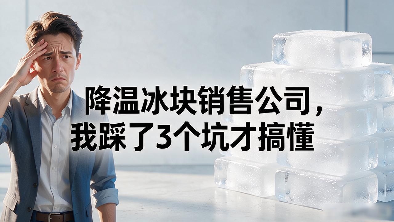 南昌降温冰块销售公司，我踩了3个坑才搞懂