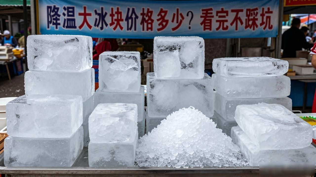 南昌降温大冰块价格多少？看完不踩坑