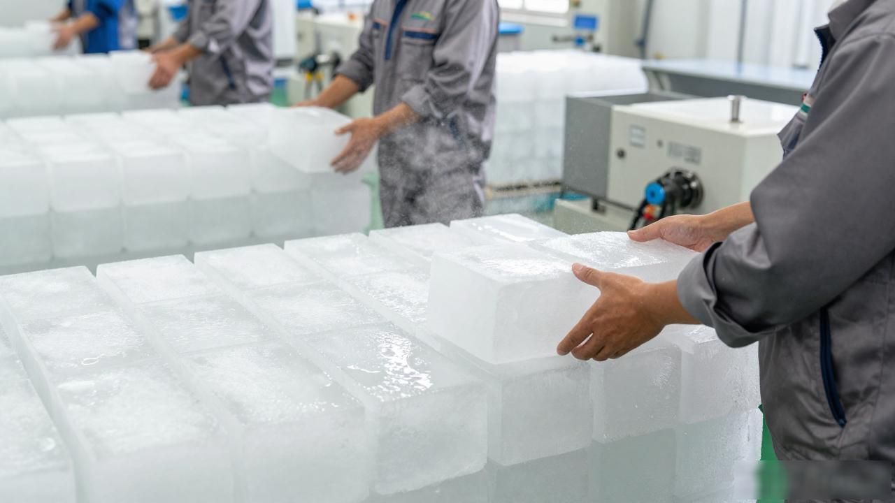 工厂车间降温冰块怎么用？南昌制冰靠谱吗
