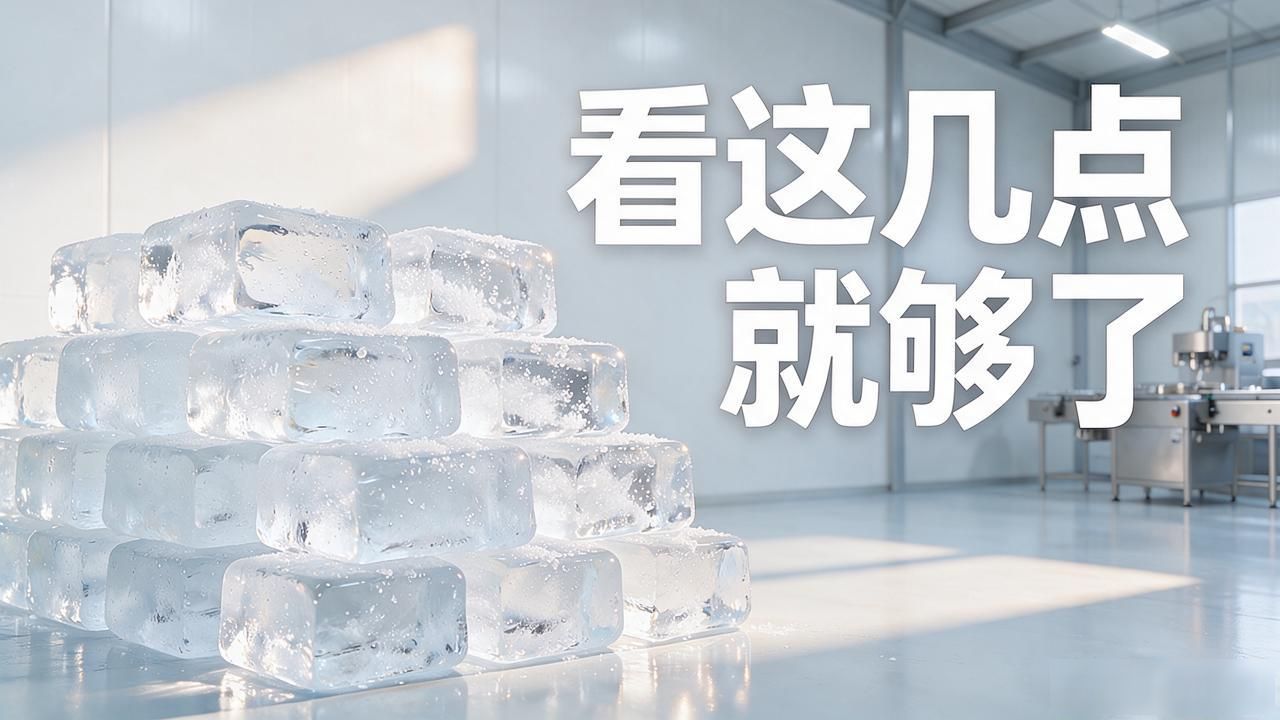 南昌大冰块厂家怎么挑？看这几点就够了