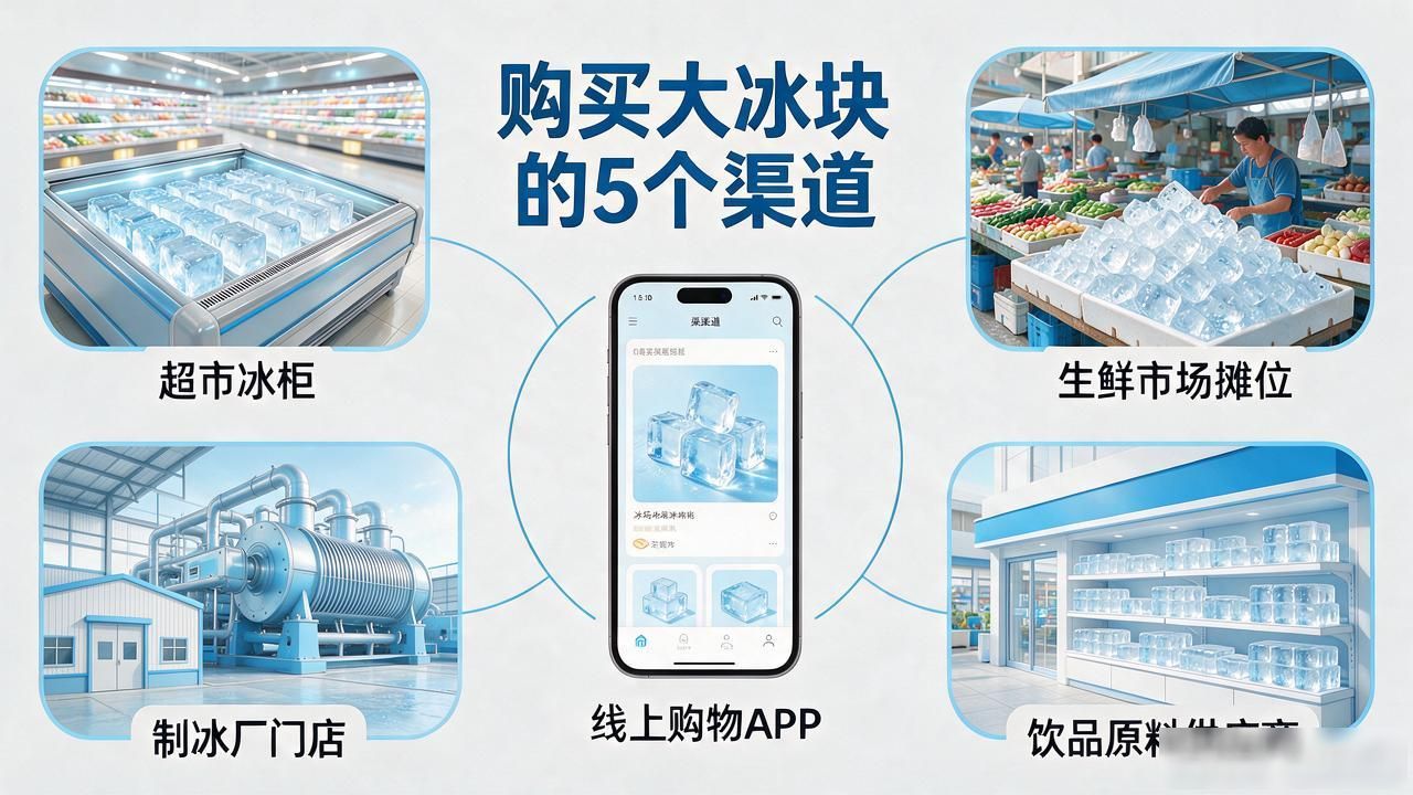 南昌大冰块哪里买?5个渠道全扒给你看