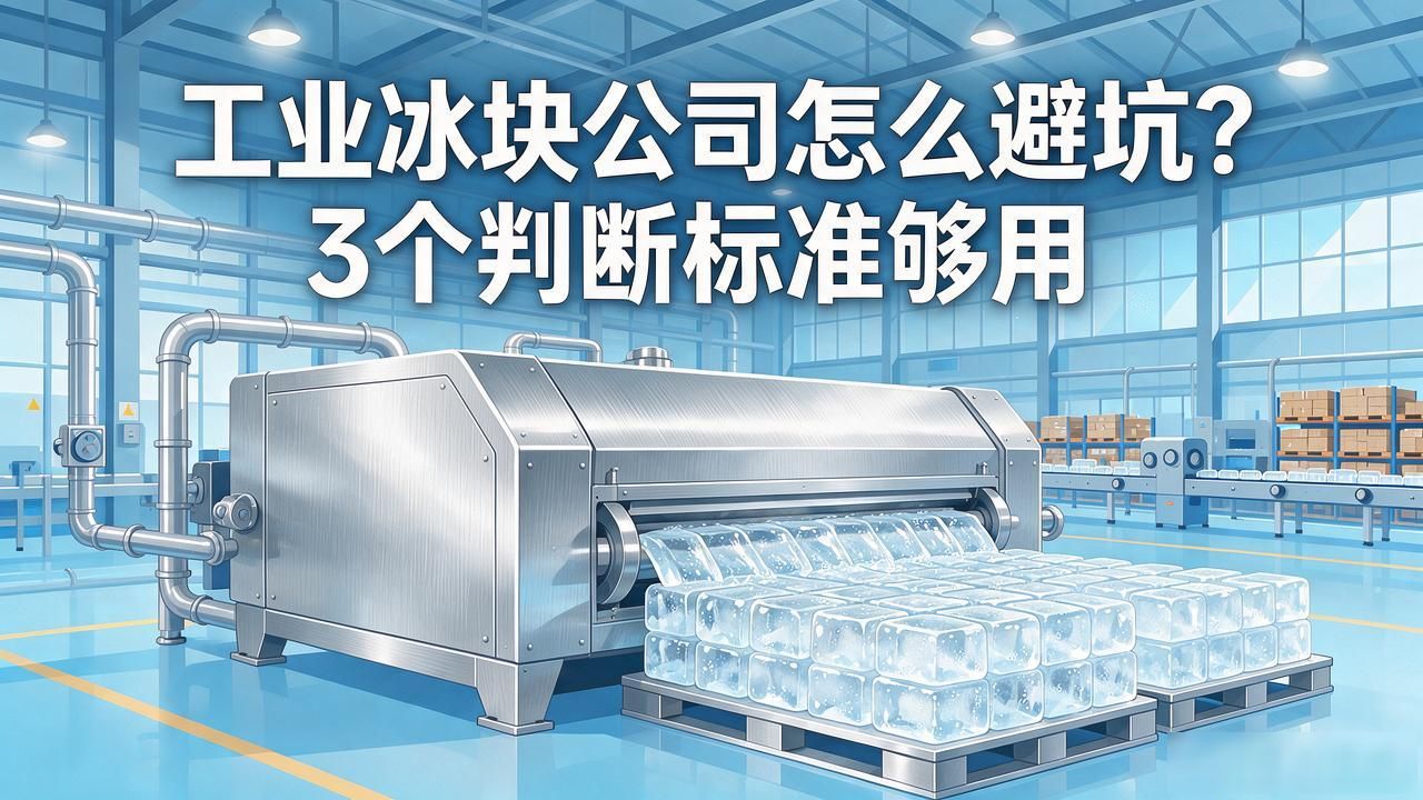 南昌工业冰块公司怎么避坑?3个判断标准够用
