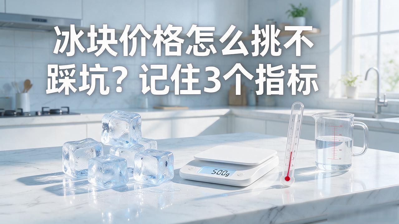 南昌冰块价格怎么挑不踩坑？记住3个指标