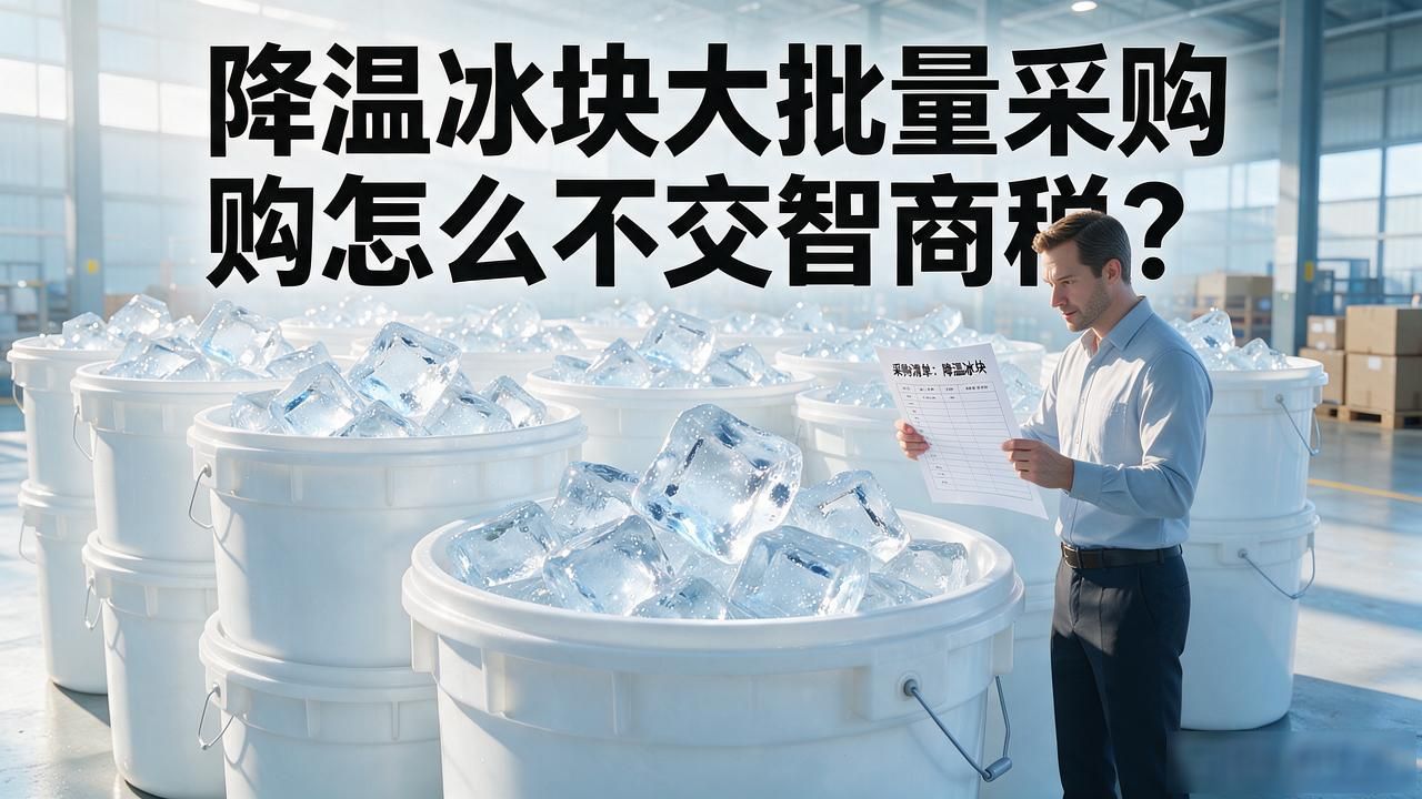 南昌降温冰块大批量采购怎么不交智商税？