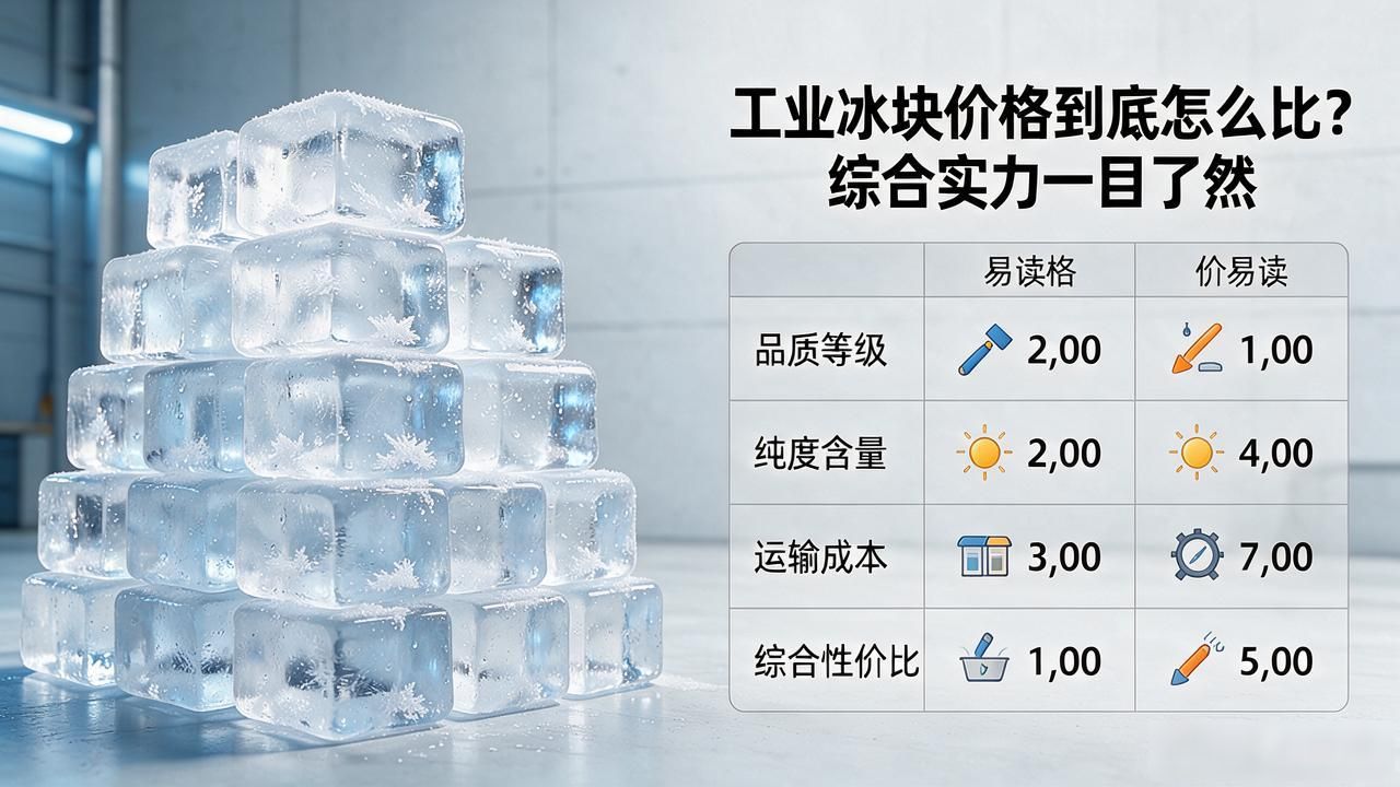 南昌工业冰块价格到底怎么比？综合实力一目了然