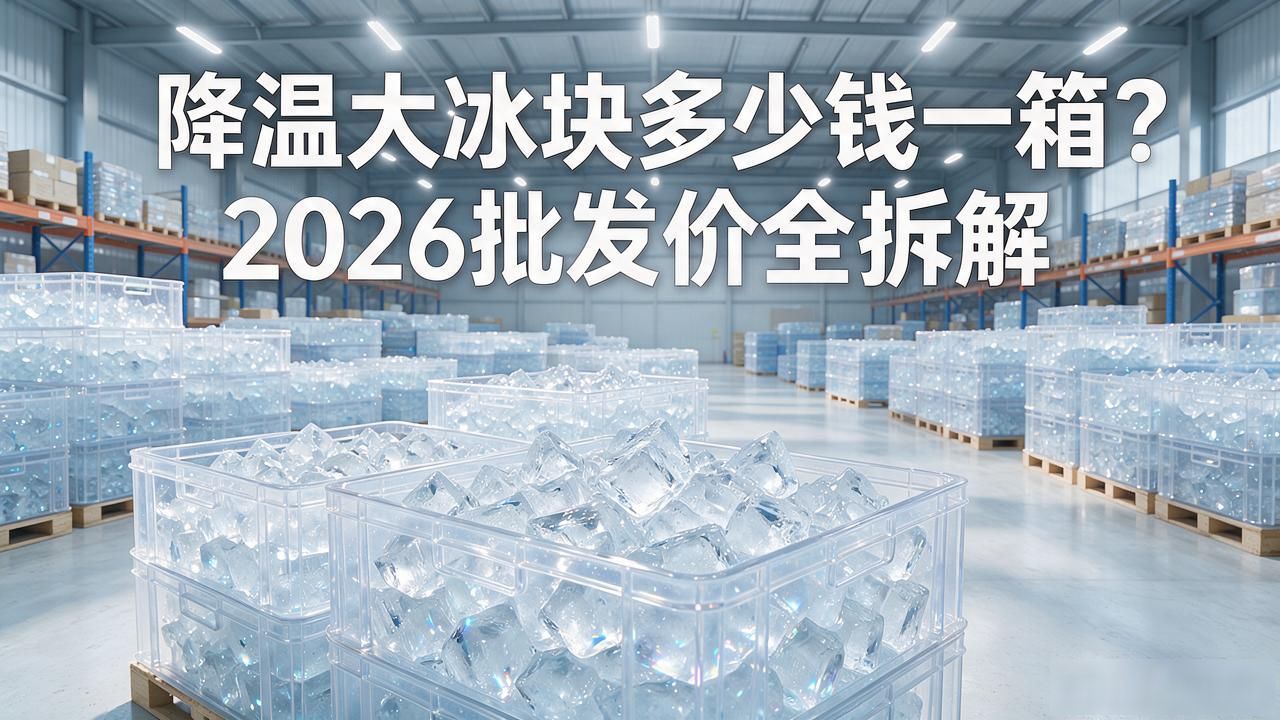 南昌降温大冰块多少钱一箱？2026批发价全拆解