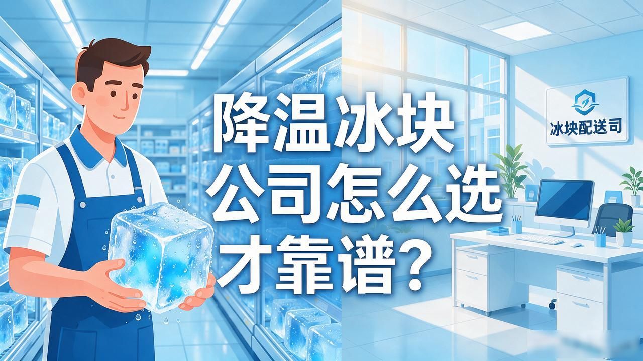 南昌降温冰块公司怎么选才靠谱？